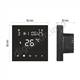 Podlahovy WiFi Termostat Cierny P56201BUF rozmery.