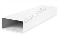 Ploche plastove Potrubie 55x110 mm L1m 1916333 501